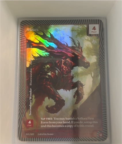World of Warcraft TCG #505/402 Viklara — front