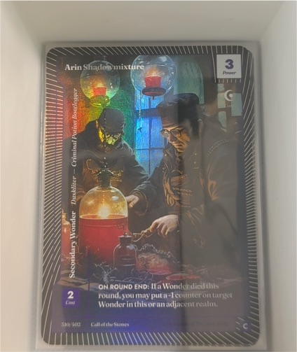 2025 Call of the Stones #510 Arin Shadowmixture — front