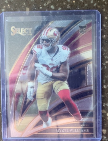 2025 Panini Select #217 Mykel Williams — front