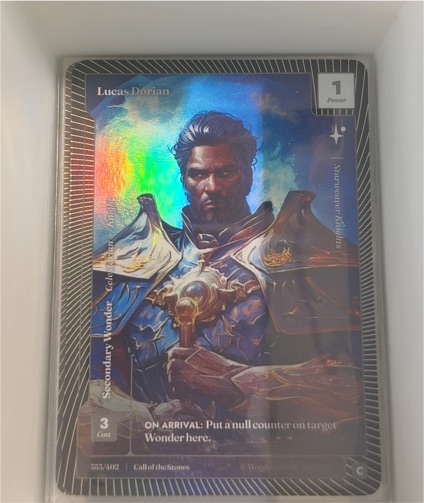 2023 Riot Games Lorcana #553/402 Lucas Dorian — front