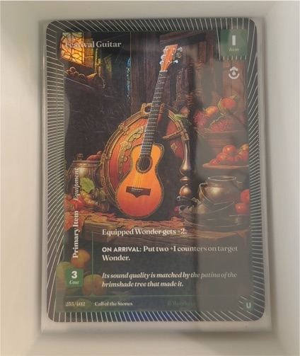 2025 Call of the Stones #255 Festival Guitar — front