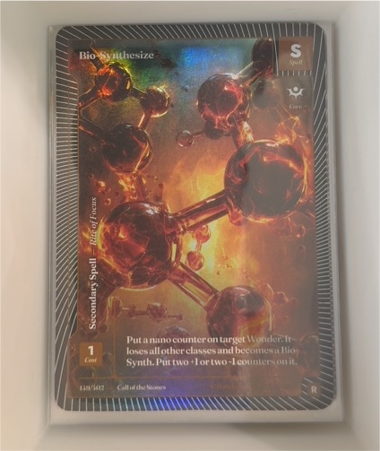 2026 Wonders of the First Call of the Stones #149 Bio-Synthesize — front