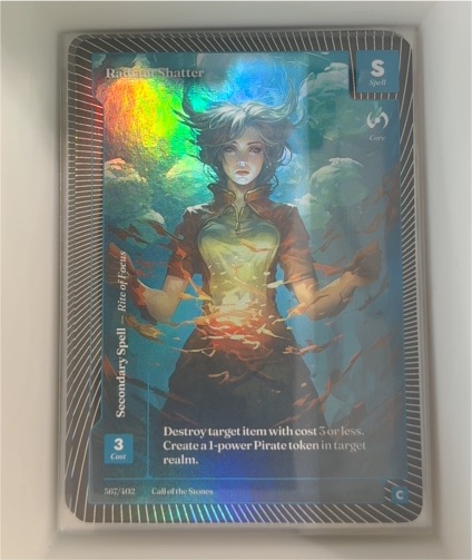 Call of the Stones Radiant Shatter #567/102 — front