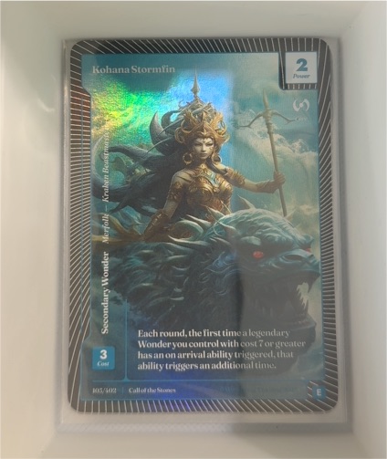 2025 Call of the Stones #803 Kohana Stormfin — front