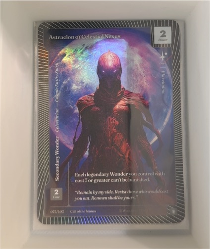 2025 Call of the Stones #075 Astraclon of Celestial Nexus — front