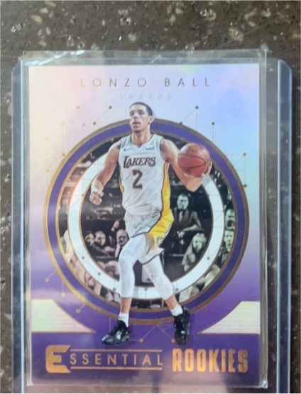 2017-18 Panini Essentials #ER-19 Lonzo Ball — front
