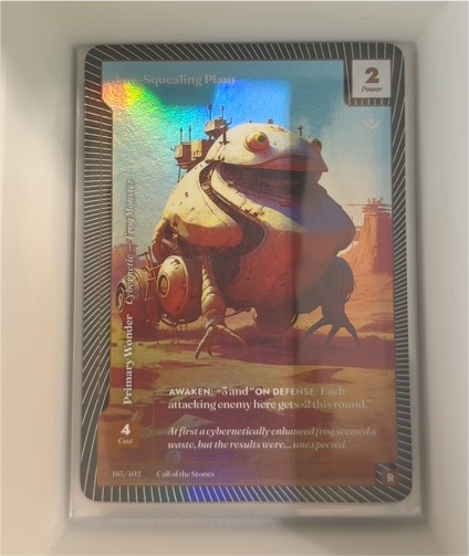 2025 Wonders of the First #165 Squealing Plam — front