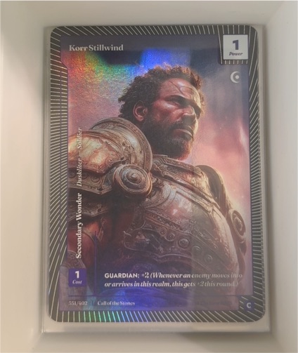 2025 Wonders of the First #351 Korr Stillwind — front