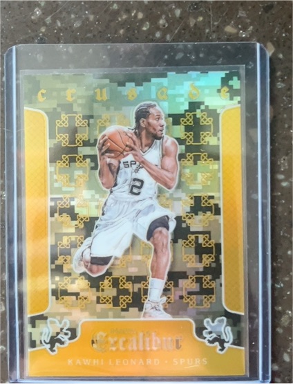 2015-16 Panini Excalibur Crusade #85 Kawhi Leonard — front
