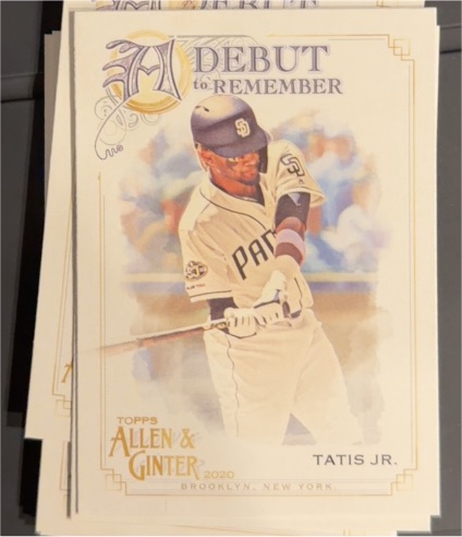 2020 Topps Allen & Ginter #DTR-28 Fernando Tatis Jr. — front