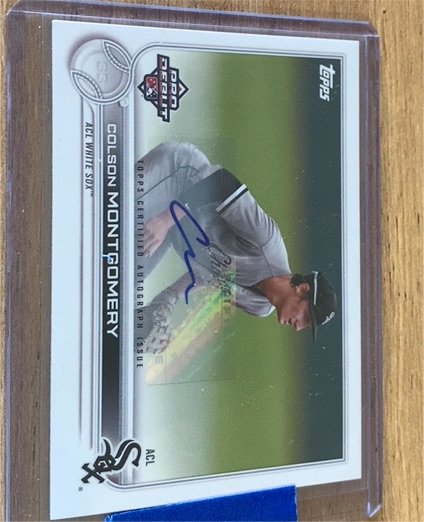 2022 Topps Pro Debut #PD-185 Colson Montgomery — front