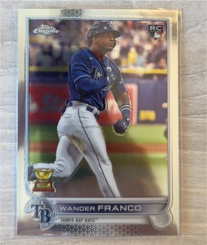 2022 Topps Chrome #35 Wander Franco — front