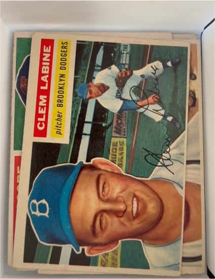 1956 Topps #295 Clem Labine — front