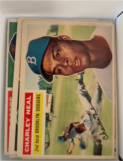 1956 Topps #299 Charley Neal — front