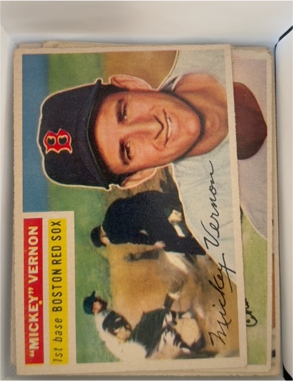 1956 Topps #228 Mickey Vernon — front