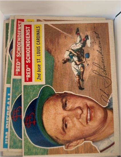 1956 Topps #165 Red Schoendienst — front