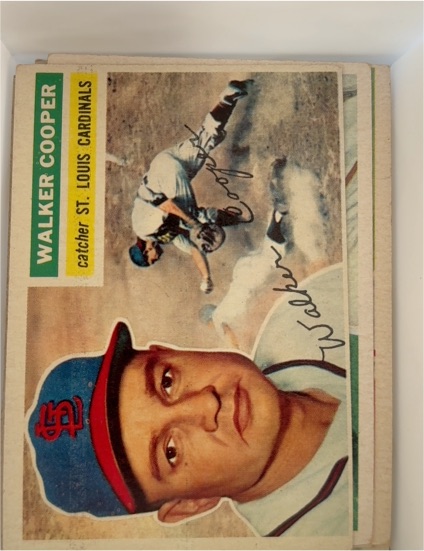 1956 Topps #273 Walker Cooper — front