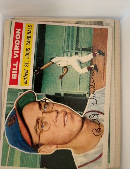 1956 Topps #170 Bill Virdon — front