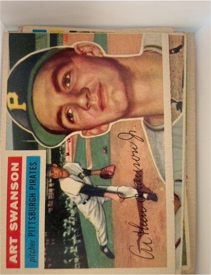 1956 Topps #204 Art Swanson — front