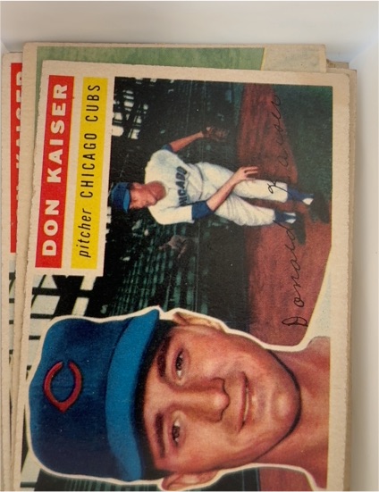 1956 Topps #124 Don Kaiser — front