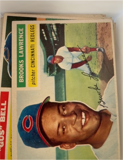 1956 Topps #305 Brooks Lawrence — front