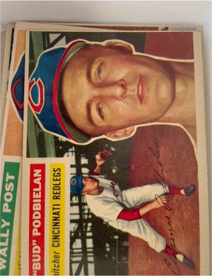 1956 Topps #224 Bud Podbielan — front