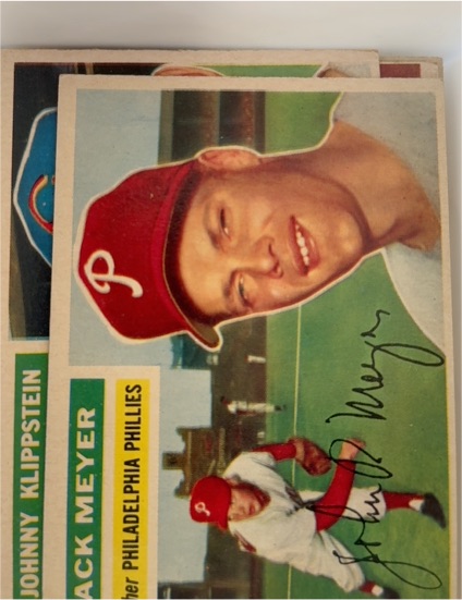 1956 Topps #269 Jack Meyer — front