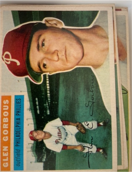 1956 Topps #174 Glen Gorbous — front
