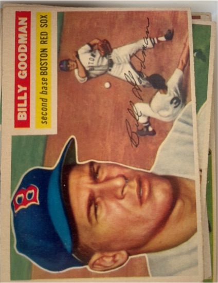 1956 Topps #245 Billy Goodman Boston Red Sox — front