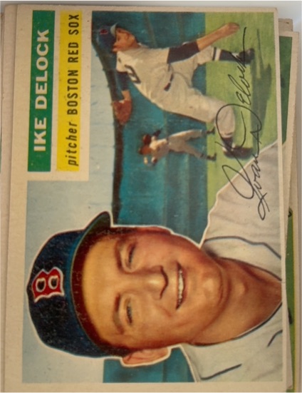 1956 Topps #284 Ike Delock — front
