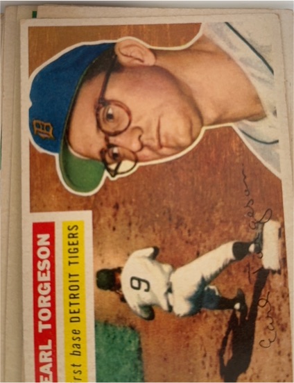 1956 Topps #147 Earl Torgeson — front