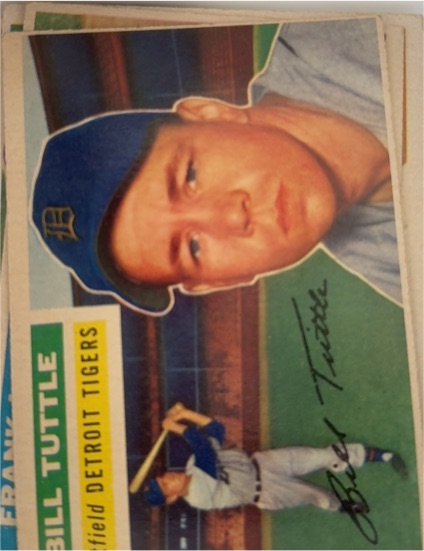 1956 Topps #203 Bill Tuttle — front