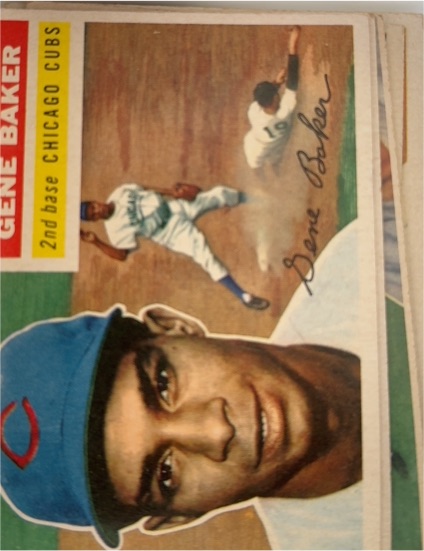 1956 Topps #142 Gene Baker — front