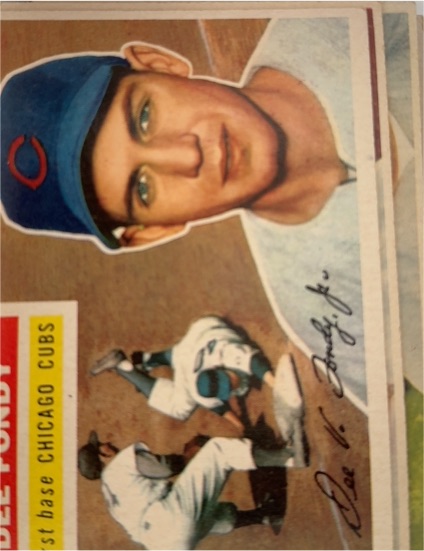 1956 Topps #112 Dee Fondy — front