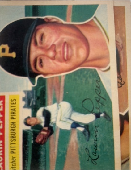 1956 Topps #108 Laurin Pepper — front
