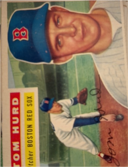 1956 Topps #256 Tom Hurd — front