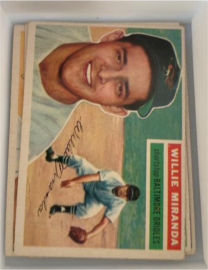 1956 Topps #103 Willie Miranda — front