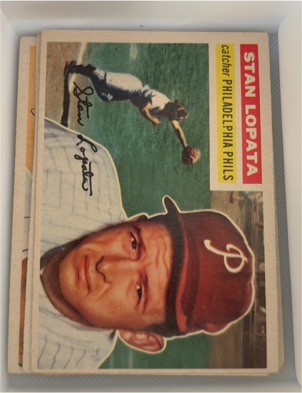 1956 Topps #183 Stan Lopata — front