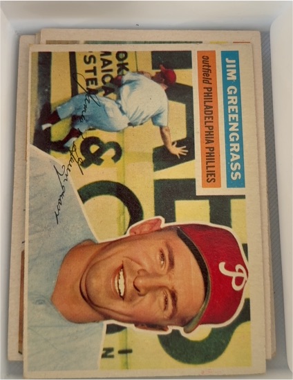 1956 Topps #275 Jim Greengrass — front