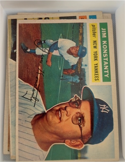 1956 Topps #321 Jim Konstanty — front