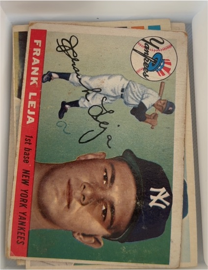 1955 Topps #99 Frank Leja — front