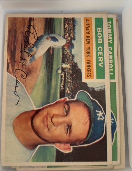 1956 Topps #139 Tommy Carroll — front