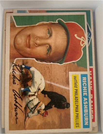 1956 Topps #120 Richie Ashburn — front