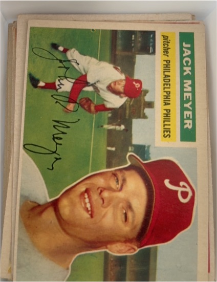 1956 Topps #269 Jack Meyer — front