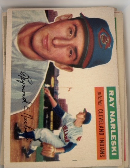 1956 Topps #133 Ray Narleski — front