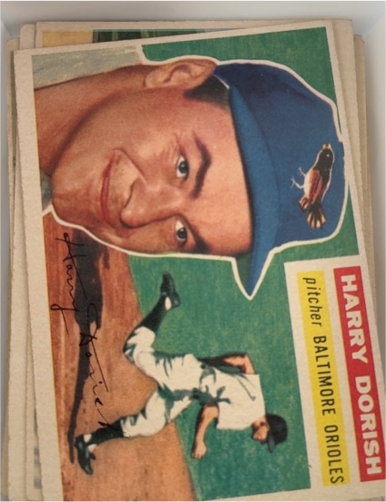 1956 Topps #167 Harry Dorish — front