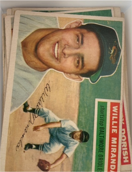 1956 Topps #103 Willie Miranda — front