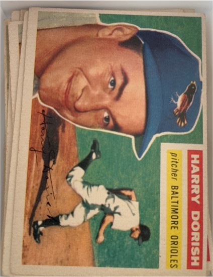 1956 Topps #167 Harry Dorish — front