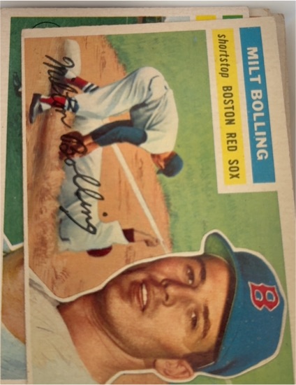 1956 Topps #315 Milt Bolling — front