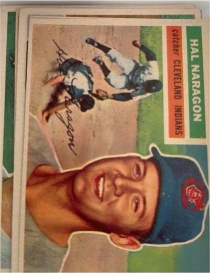 1956 Topps #311 Hal Naragon — front